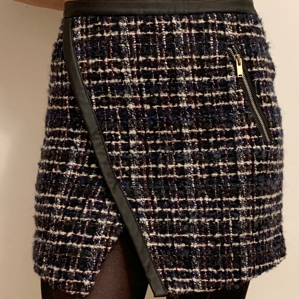 Zara tweed skirt
